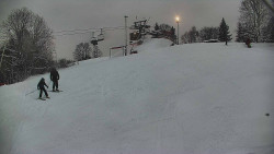 Otočná kamera na sjezdovce