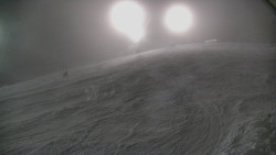 Otočná kamera na sjezdovce