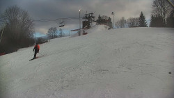 Otočná kamera na sjezdovce