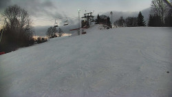 Otočná kamera na sjezdovce