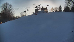 Otočná kamera na sjezdovce