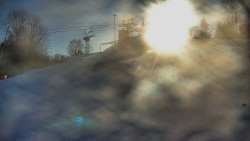 Otočná kamera na sjezdovce