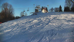 Otočná kamera na sjezdovce