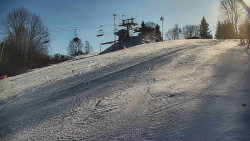 Otočná kamera na sjezdovce