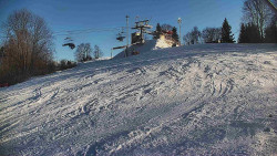 Otočná kamera na sjezdovce