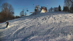 Otočná kamera na sjezdovce