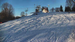 Otočná kamera na sjezdovce