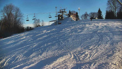 Otočná kamera na sjezdovce