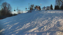 Otočná kamera na sjezdovce