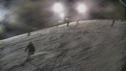 Otočná kamera na sjezdovce