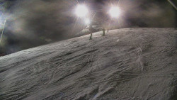 Otočná kamera na sjezdovce