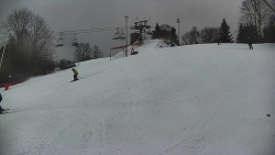 Otočná kamera na sjezdovce