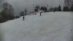 Otočná kamera na sjezdovce