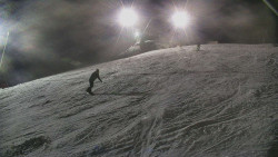 Otočná kamera na sjezdovce