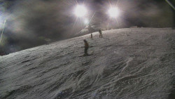 Otočná kamera na sjezdovce