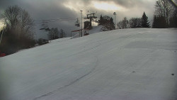 Otočná kamera na sjezdovce