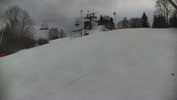 Otočná kamera na sjezdovce