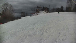 Otočná kamera na sjezdovce