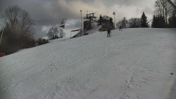 Otočná kamera na sjezdovce