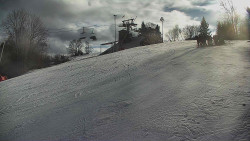 Otočná kamera na sjezdovce