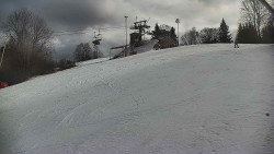 Otočná kamera na sjezdovce