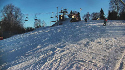 Otočná kamera na sjezdovce