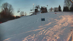 Otočná kamera na sjezdovce