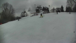 Otočná kamera na sjezdovce