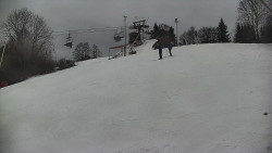 Otočná kamera na sjezdovce