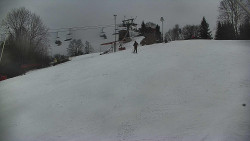 Otočná kamera na sjezdovce