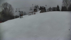 Otočná kamera na sjezdovce