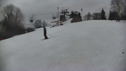 Otočná kamera na sjezdovce