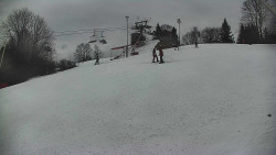 Otočná kamera na sjezdovce