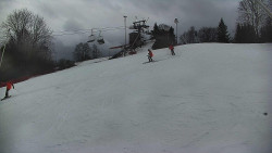 Otočná kamera na sjezdovce