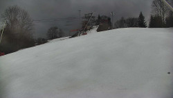 Otočná kamera na sjezdovce