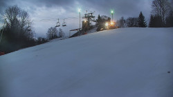 Otočná kamera na sjezdovce