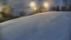 Otočná kamera na sjezdovce