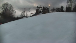 Otočná kamera na sjezdovce