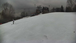 Otočná kamera na sjezdovce