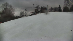 Otočná kamera na sjezdovce