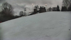 Otočná kamera na sjezdovce