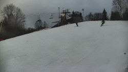 Otočná kamera na sjezdovce