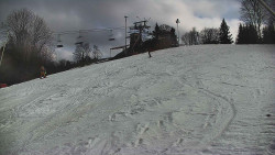 Otočná kamera na sjezdovce