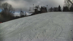 Otočná kamera na sjezdovce