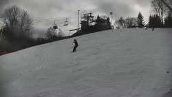 Otočná kamera na sjezdovce