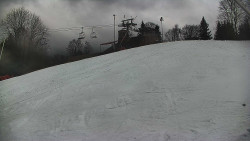 Otočná kamera na sjezdovce