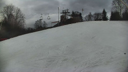 Otočná kamera na sjezdovce