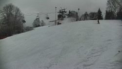 Otočná kamera na sjezdovce