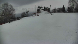 Otočná kamera na sjezdovce