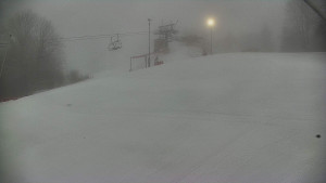 Skiareál Karolinka  - Otočná kamera na sjezdovce - 22.2.2026 v 06:55